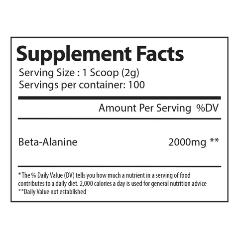 BETA ALANINE